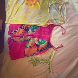 3  small old navy tops